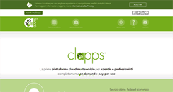 Desktop Screenshot of clapps.it