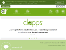 Tablet Screenshot of clapps.it